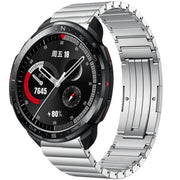 For Honor Watch GS Pro One Bead Titanium Alloy Watch Band(Silver)