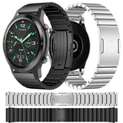 For Samsung Gear S3 Classic One Bead Titanium Alloy Watch Band(Black)
