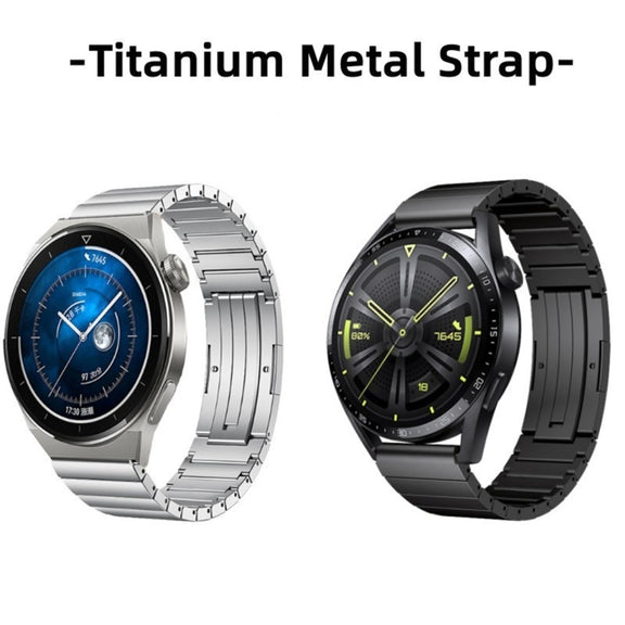 For Samsung Gear S3 Frontier One Bead Titanium Alloy Watch Band(Black)