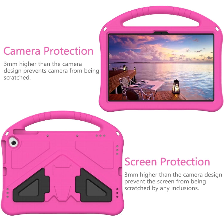 For Amazon Fire Max 11 2023 EVA Shockproof Tablet Case with Holder(RoseRed)
