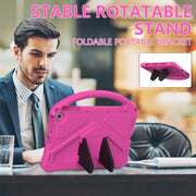 For Amazon Fire Max 11 2023 EVA Shockproof Tablet Case with Holder(RoseRed)