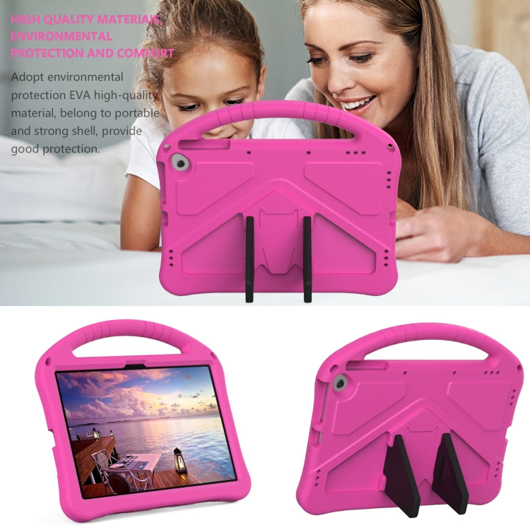 For Amazon Fire Max 11 2023 EVA Shockproof Tablet Case with Holder(RoseRed)