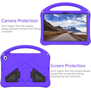 For Amazon Fire Max 11 2023 EVA Shockproof Tablet Case with Holder(Purple)