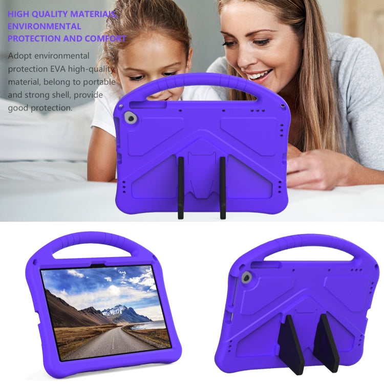 For Amazon Fire Max 11 2023 EVA Shockproof Tablet Case with Holder(Purple)