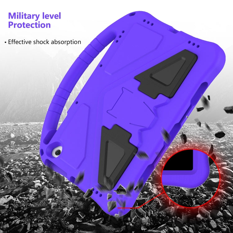 For Amazon Fire Max 11 2023 EVA Shockproof Tablet Case with Holder(Purple)