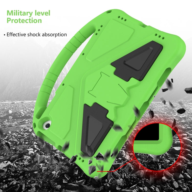 For Amazon Fire Max 11 2023 EVA Shockproof Tablet Case with Holder(Green)