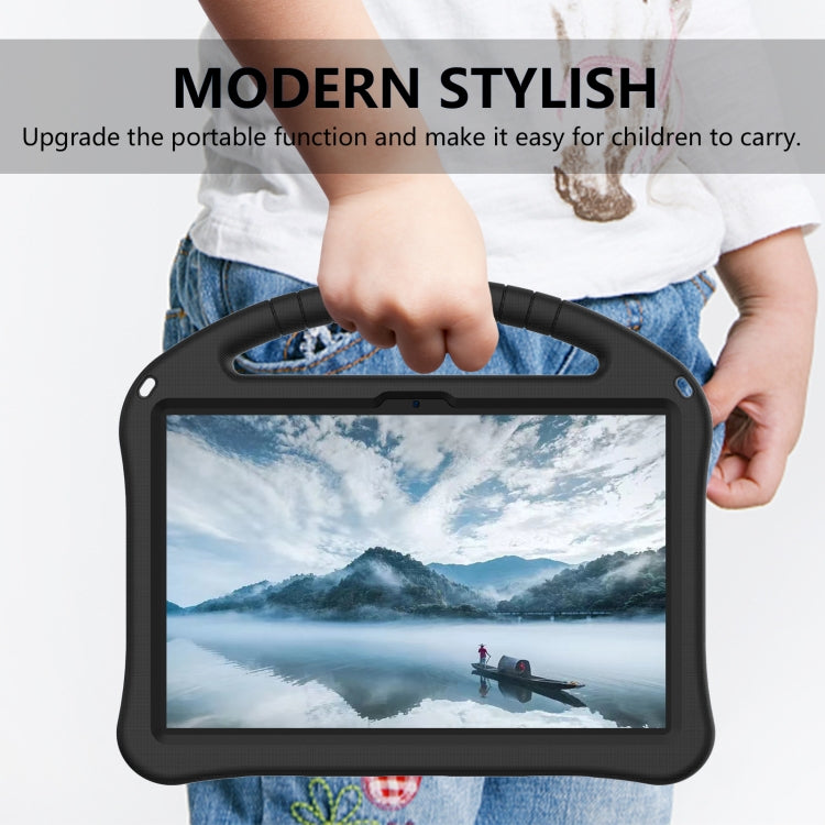 For Google Pixel Tablet 11 2023 EVA Shockproof Tablet Case with Holder(Black)