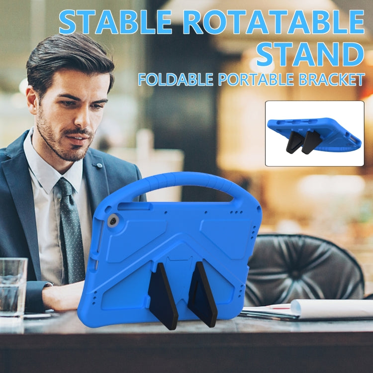 For Google Pixel Tablet 11 2023 EVA Shockproof Tablet Case with Holder(Blue)