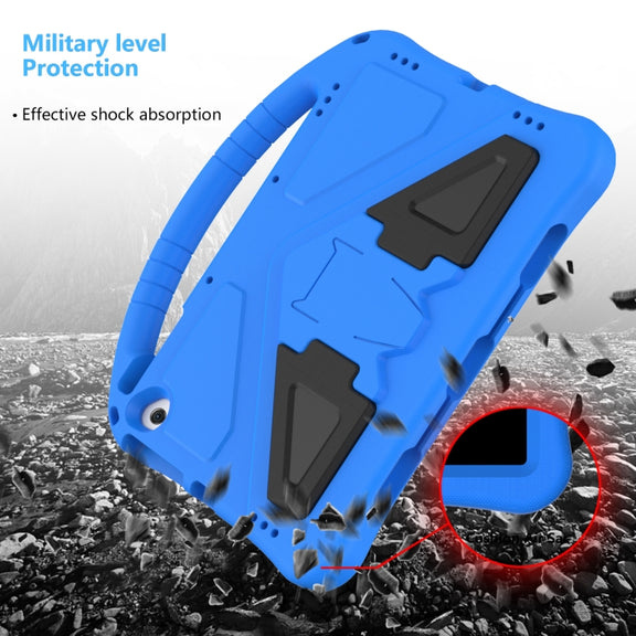 For Google Pixel Tablet 11 2023 EVA Shockproof Tablet Case with Holder(Blue)