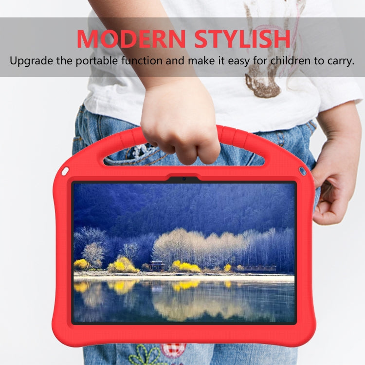 For Google Pixel Tablet 11 2023 EVA Shockproof Tablet Case with Holder(Red)