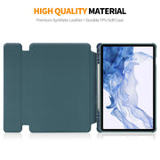 For Samsung Galaxy Tab S9 ENKAY 360 Degree Rotation Leather TPU Smart Case with Wireless Keyboard(Black)
