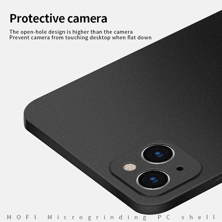For iPhone 15 Pro Max MOFI Fandun Series Frosted PC Ultra-thin All-inclusive Phone Case(Green)
