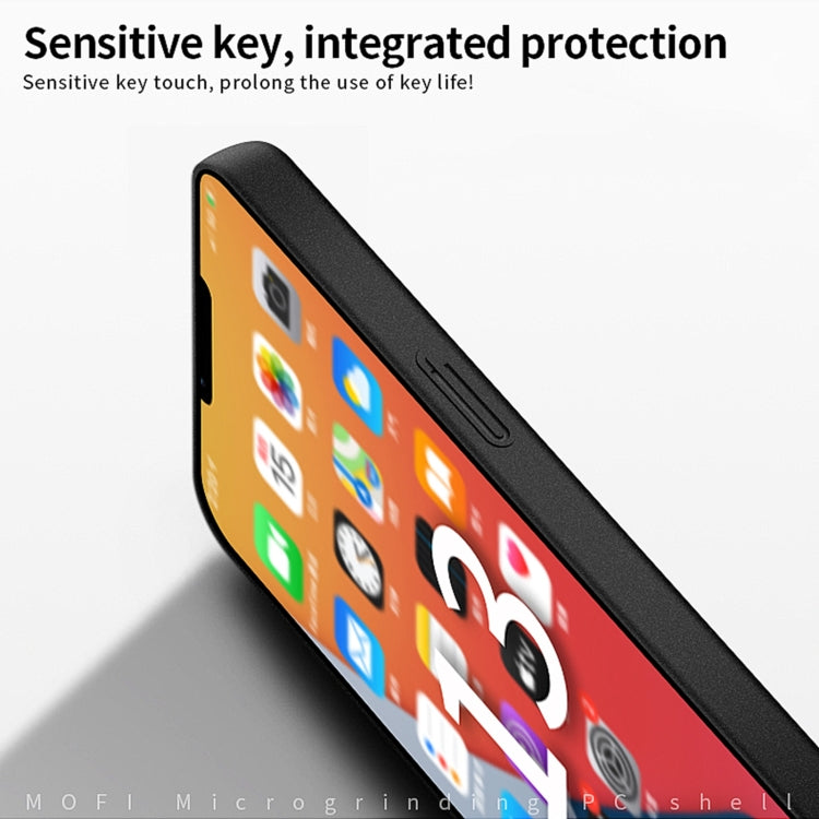 For iPhone 15 Plus  MOFI Fandun Series Frosted PC Ultra-thin All-inclusive Phone Case(Red)