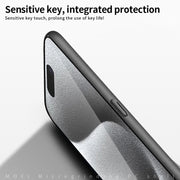 For iPhone 16 MOFI Fandun Series Frosted PC Ultra-thin All-inclusive Phone Case(Blue)