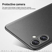 For iPhone 16 Plus MOFI Fandun Series Frosted PC Ultra-thin All-inclusive Phone Case(Red)