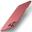 For iPhone 16 Pro MOFI Fandun Series Frosted PC Ultra-thin All-inclusive Phone Case(Red) - iPhone 16 Pro Cases by MOFI | Online Shopping South Africa | PMC TechLife | Buy Now Pay Later Mobicred