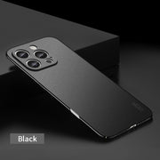 For iPhone 16 Pro Max MOFI Fandun Series Frosted PC Ultra-thin All-inclusive Phone Case(Black)