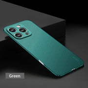 For iPhone 16 Pro Max MOFI Fandun Series Frosted PC Ultra-thin All-inclusive Phone Case(Green)