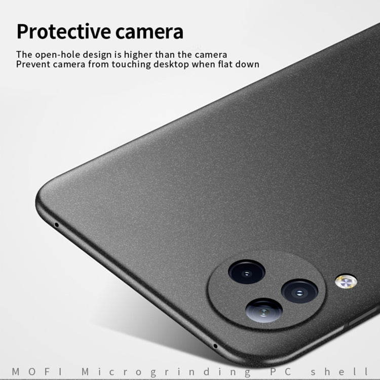 For Xiaomi Civi 3 MOFI Fandun Series Frosted PC Ultra-thin All-inclusive Phone Case(Blue)