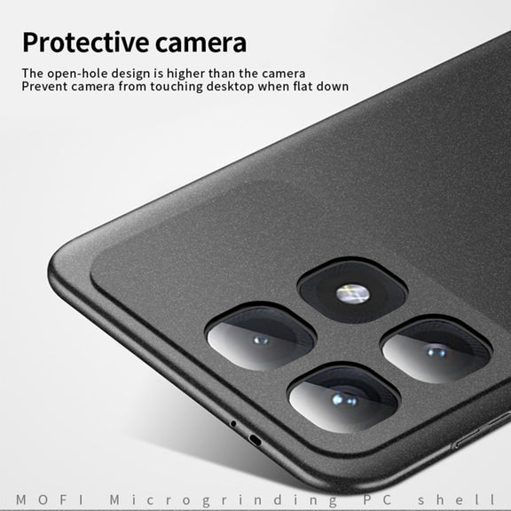 For Xiaomi Redmi K70 Ultra MOFI Fandun Series Frosted PC Ultra-thin All-inclusive Phone Case(Red)