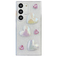 For Samsung Galaxy S23 5G Love Epoxy TPU Protective Case(Pink) - Galaxy S23 5G Cases by PMC TechLife | Online Shopping South Africa | PMC TechLife