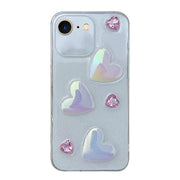 For iPhone SE 2022 / 7 / 8 Love Epoxy TPU Phone Case(Pink)