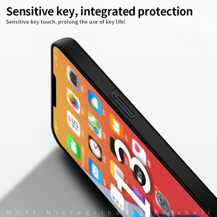 For iPhone 15 Pro Max MOFI Frosted PC Ultra-thin Hard Phone Case(Gold)