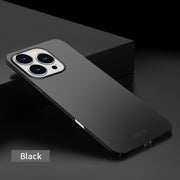 For iPhone 16 Pro Max MOFI Frosted PC Ultra-thin Hard Phone Case(Black)