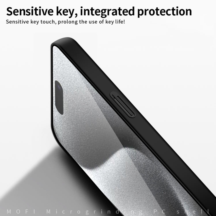 For iPhone 16 Pro Max MOFI Frosted PC Ultra-thin Hard Phone Case(Red)
