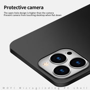 For iPhone 16 Pro Max MOFI Frosted PC Ultra-thin Hard Phone Case(Gold)