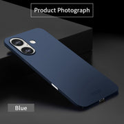 For iPhone 16 Plus MOFI Frosted PC Ultra-thin Hard Phone Case(Blue)