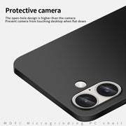 For iPhone 16 Plus MOFI Frosted PC Ultra-thin Hard Phone Case(Red)