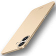 For iPhone 16 Plus MOFI Frosted PC Ultra-thin Hard Phone Case(Gold) - iPhone 16 Plus Cases by MOFI | Online Shopping South Africa | PMC TechLife | Buy Now Pay Later Mobicred