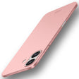 For iPhone 16 Plus MOFI Frosted PC Ultra-thin Hard Phone Case(Rose Gold) - iPhone 16 Plus Cases by MOFI | Online Shopping South Africa | PMC TechLife | Buy Now Pay Later Mobicred