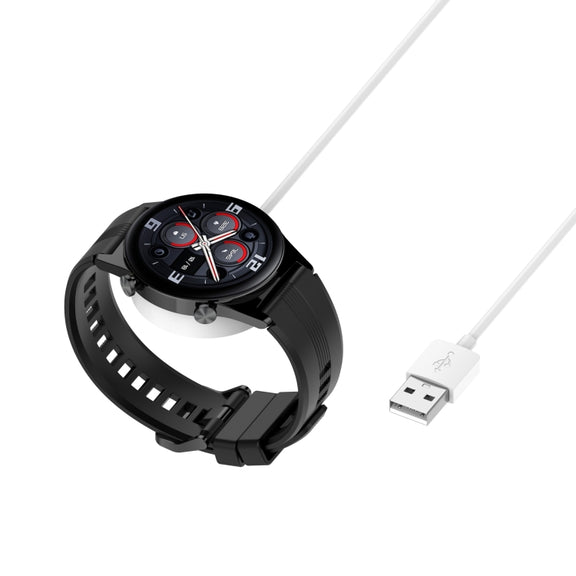 For Honor Watch 4 Integrated Mmagnetic Suction Watch Charging Cable, Length: 1m(White)