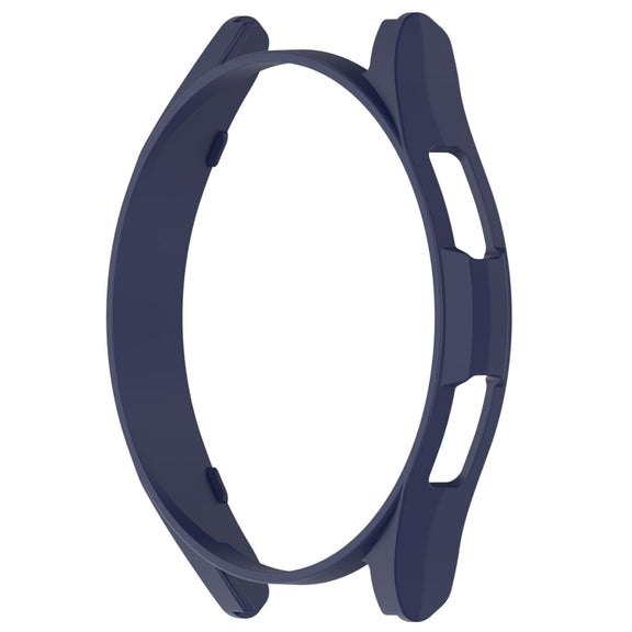 For Samsung Galaxy Watch 6 Classic 43mm Half Coverage Hollow PC Watch Protective Case(Midnight Blue)