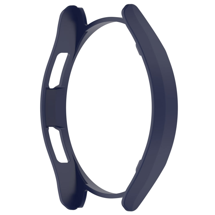 For Samsung Galaxy Watch 6 Classic 43mm Half Coverage Hollow PC Watch Protective Case(Midnight Blue)