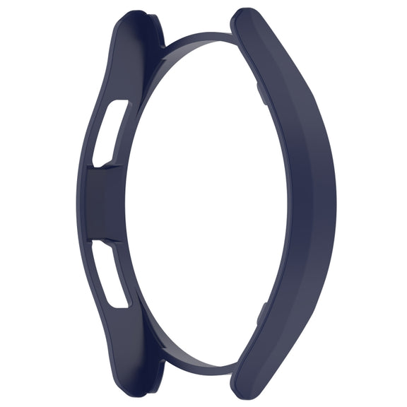 For Samsung Galaxy Watch 6 Classic 43mm Half Coverage Hollow PC Watch Protective Case(Midnight Blue)