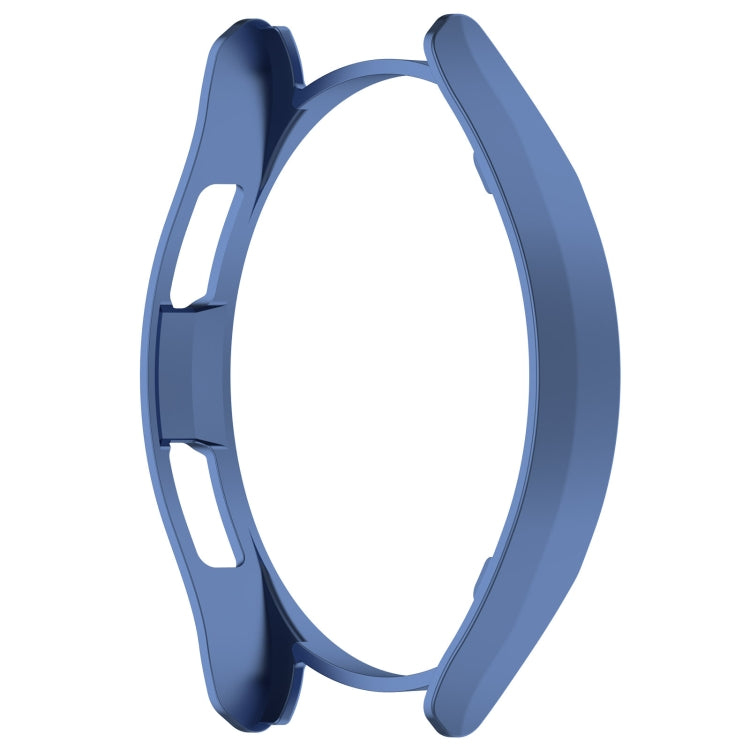 For Samsung Galaxy Watch 6 Classic 47mm Half Coverage Hollow PC Watch Protective Case(Blue)