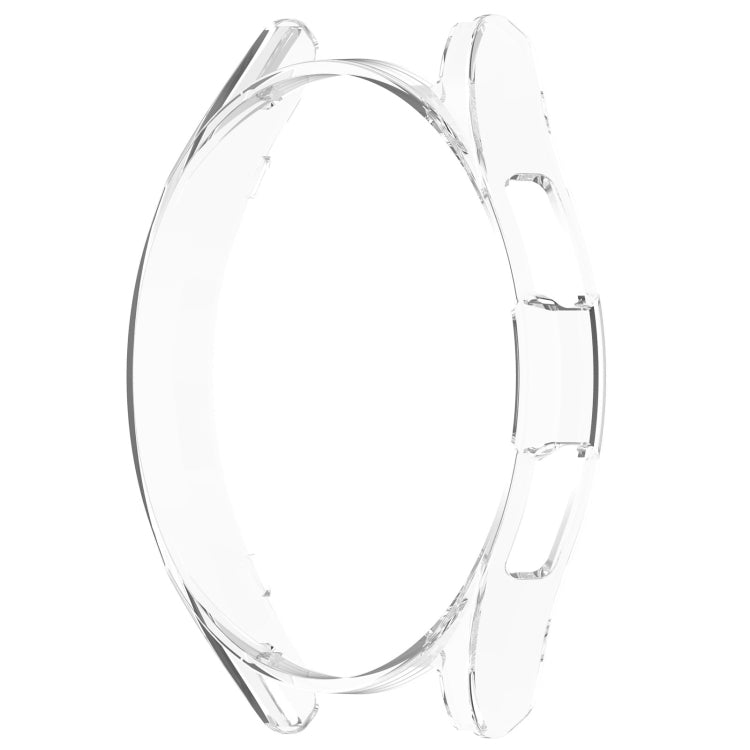 For Samsung Galaxy Watch 6 Classic 47mm Half Coverage Hollow PC Watch Protective Case(Transparent)