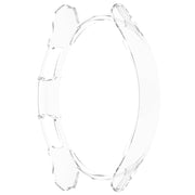 For Samsung Galaxy Watch 6 Classic 47mm Half Coverage Hollow PC Watch Protective Case(Transparent)