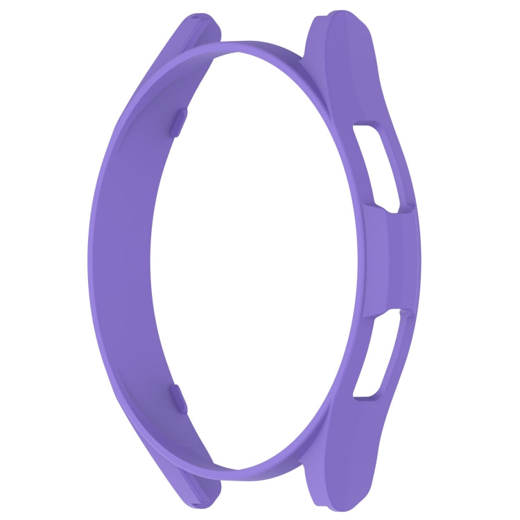 For Samsung Galaxy Watch 6 Classic 47mm Half Coverage Hollow PC Watch Protective Case(Purple)