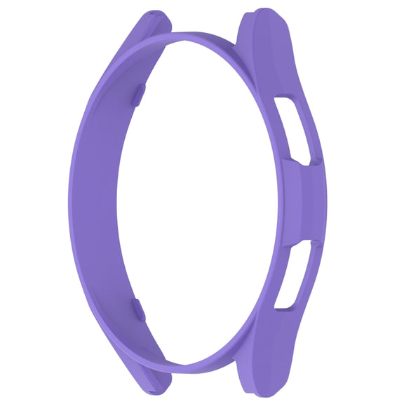 For Samsung Galaxy Watch 6 Classic 47mm Half Coverage Hollow PC Watch Protective Case(Purple)