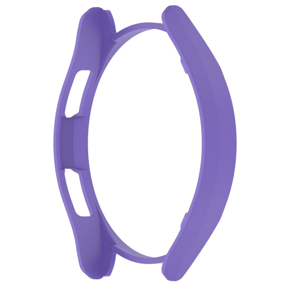 For Samsung Galaxy Watch 6 Classic 47mm Half Coverage Hollow PC Watch Protective Case(Purple)