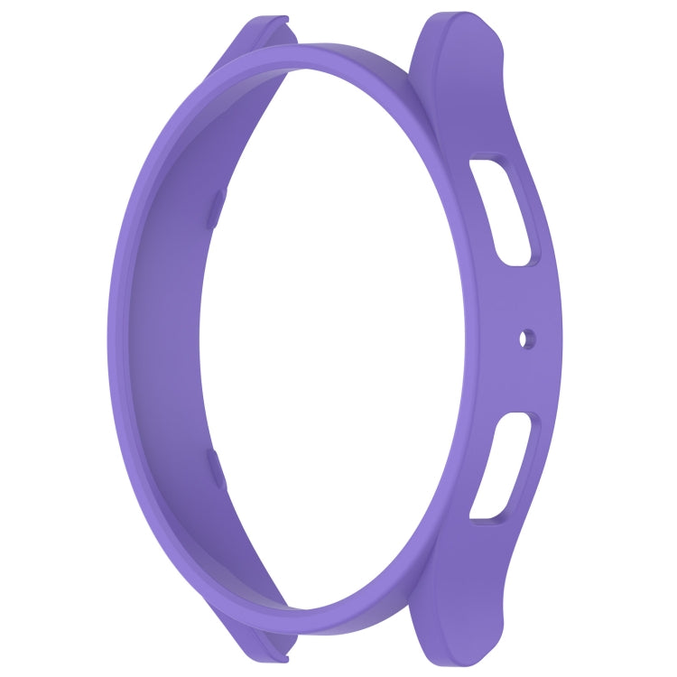 For Samsung Galaxy Watch 6 40mm Half Coverage Hollow PC Watch Protective Case(Purple)