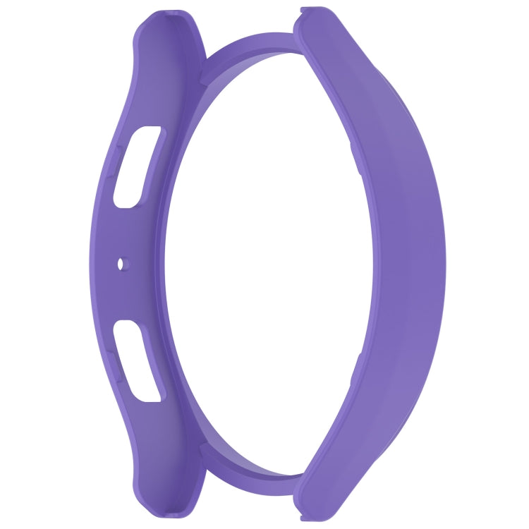 For Samsung Galaxy Watch 6 40mm Half Coverage Hollow PC Watch Protective Case(Purple)