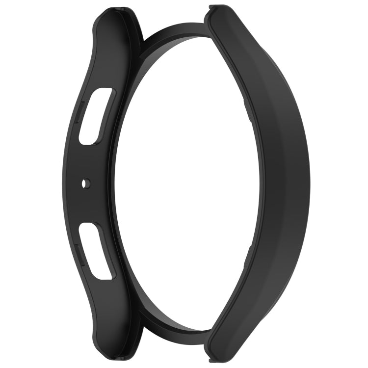 For Samsung Galaxy Watch 6 44mm Half Coverage Hollow PC Watch Protective Case(Black)