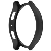 For Samsung Galaxy Watch 6 44mm Half Coverage Hollow PC Watch Protective Case(Black)