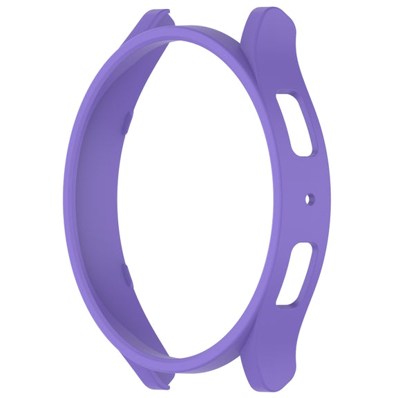 For Samsung Galaxy Watch 6 44mm Half Coverage Hollow PC Watch Protective Case(Purple)