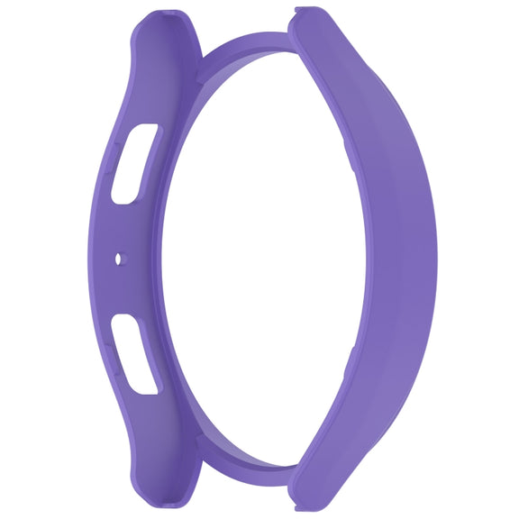 For Samsung Galaxy Watch 6 44mm Half Coverage Hollow PC Watch Protective Case(Purple)